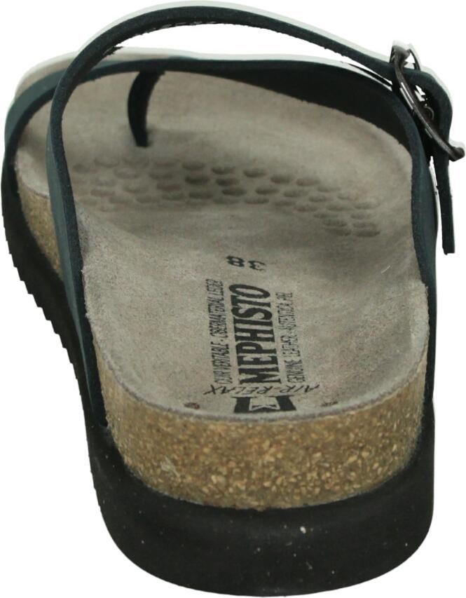 Mephisto HELEN SANDALBUCK Volwassenen Dames slippers Blauw - Foto 6