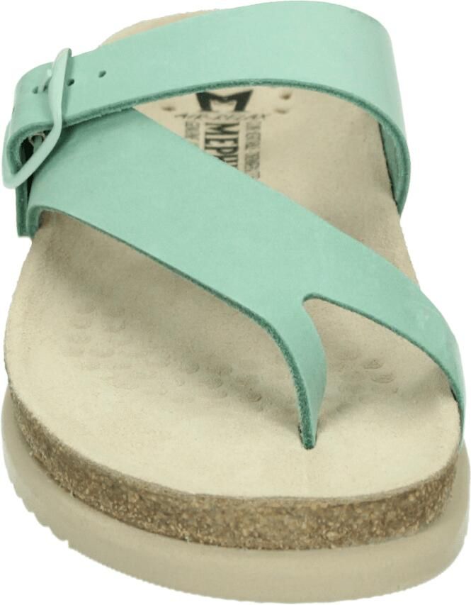Mephisto HELEN SANDALBUCK Dames slippers Groen - Foto 3