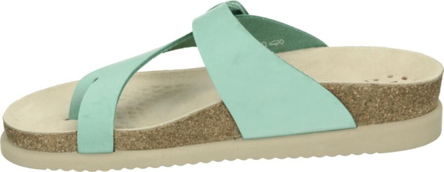 Mephisto HELEN SANDALBUCK Dames slippers Groen - Foto 2