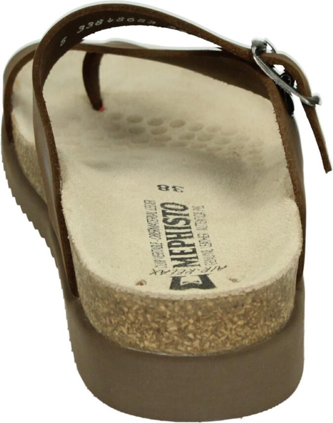 Mephisto HELEN SCRATCH Dames slippers Bruin - Foto 4
