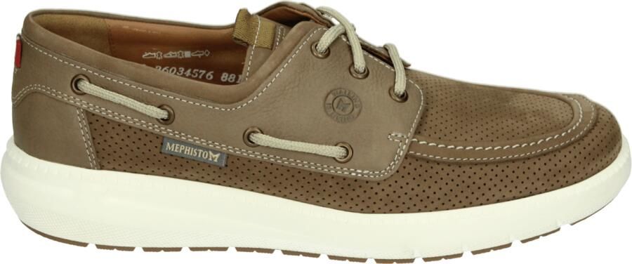 Mephisto JOZIO Vrije tijdsschoenen Instappers Taupe - Foto 5