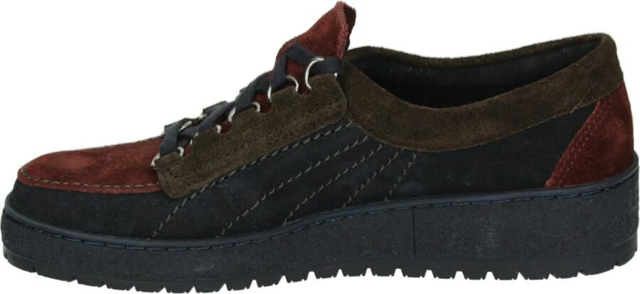 Mephisto LADY~VELOURS~~~~~~~~~~~~~~~~~~ Dames veterschoenen Blauw - Foto 4