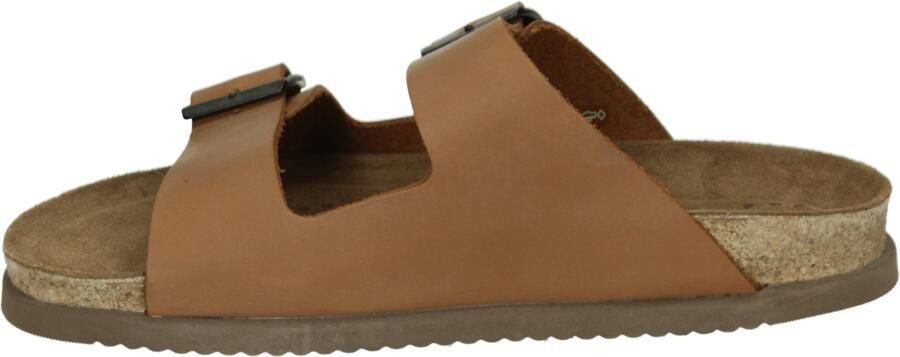 Mephisto NERIO SCRATCH Volwassenen Heren slippers Cognac
