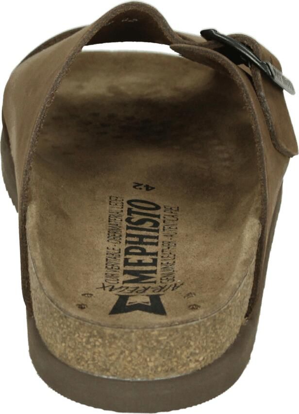 Mephisto NORDINE SCRATCH Heren slippers Bruin - Foto 4