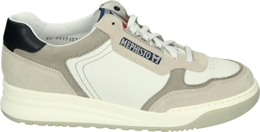 Mephisto NORWIN VE.3634 OR.1330 N.25506 R.6145 FOG heren sneakers (8 5) wit