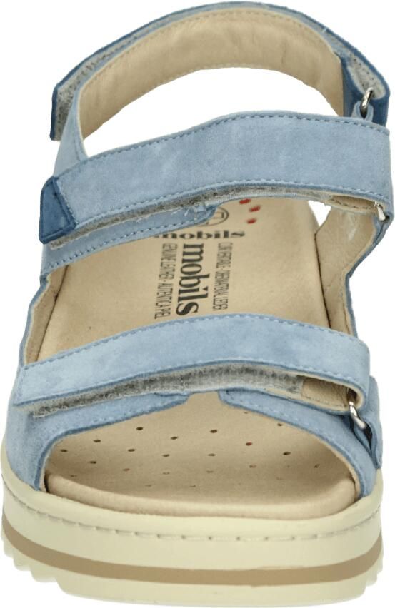 Mephisto mobils ELORA VELCALF Sandalen met hak Dames Sandalen Blauw - Foto 3
