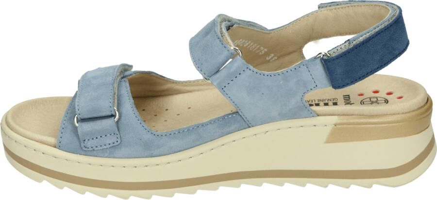 Mephisto mobils ELORA VELCALF Sandalen met hak Dames Sandalen Blauw - Foto 2