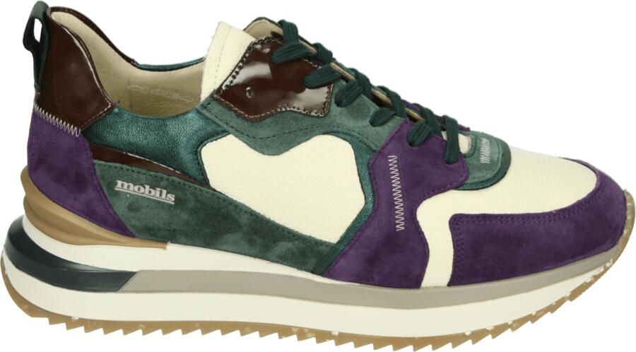 Mephisto JANEL~VELSPORT~~~~~~~~~~~~~~~~ Lage sneakers Dames sneakers Paars