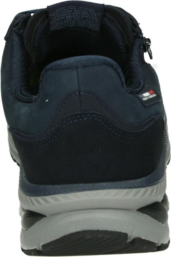 Mephisto sano STRIDE SUEDE Lage sneakersVrije tijdsschoenen Heren sneakers Blauw - Foto 4