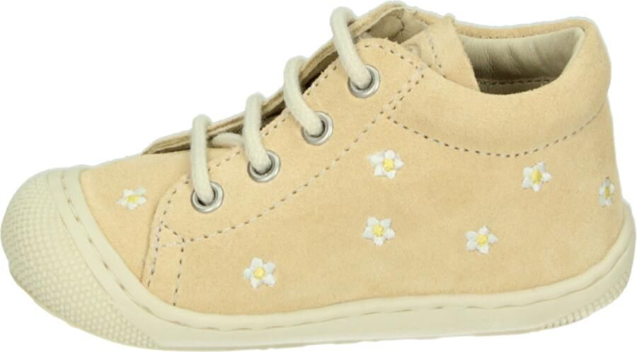 Naturino COCOON EMBR.DAISIES Half-hoog Wit beige - Foto 4