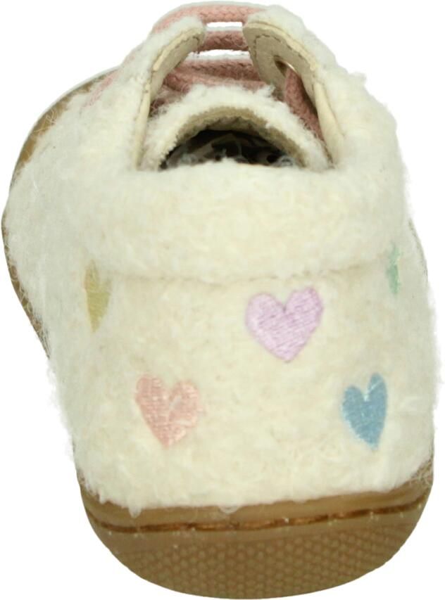 Naturino COCOON EMBR.LOVE Half-hoog Wit beige - Foto 3