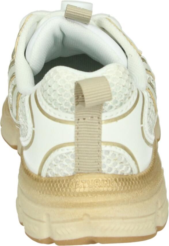 Naturino WAVE Lage schoenen sKindersneakers Wit beige - Foto 4