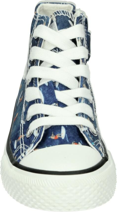 Naturino YLFAS Half-hoog sKindersneakers Blauw - Foto 3