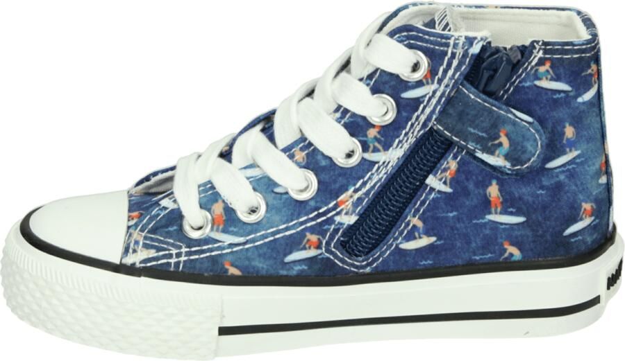 Naturino YLFAS Half-hoog sKindersneakers Blauw - Foto 2