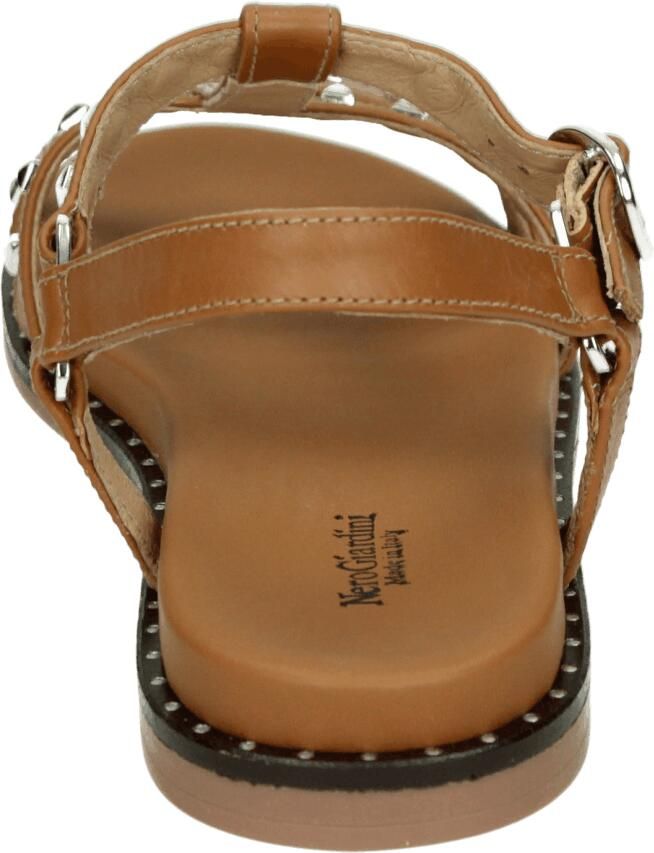 Nero Giardini E615921D Platte sandalen Dames Sandalen Cognac - Foto 2