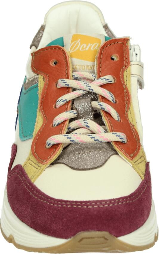 Ocra D365~~~~~~~~~~~~~~~~~~~~~~~~~~ Lage schoenenKindersneakers Wit beige - Foto 3