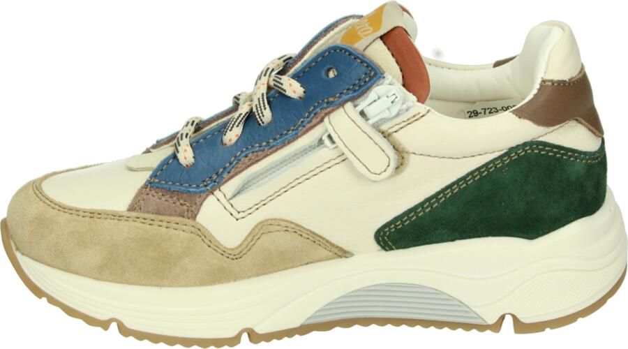 Ocra D365~~~~~~~~~~~~~~~~~~~~~~~~~~ Lage schoenenKindersneakers Wit beige - Foto 4