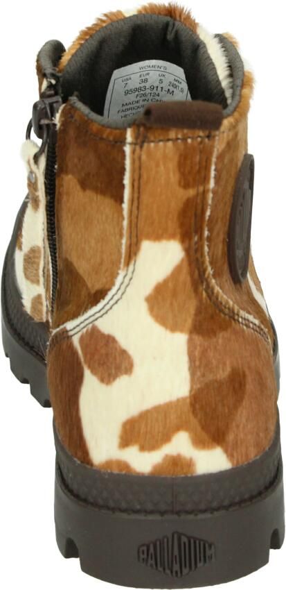 Palladium PAMPA HI ZIP PONY Half-hoge schoenen - Foto 4