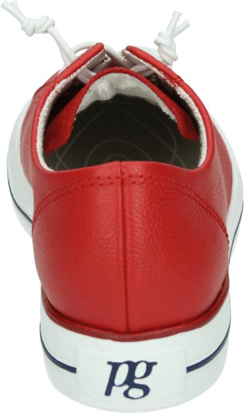Paul Green 4081~~~~~~~~~~~~~~~~~~~~~~~~~~ Lage sneakers Dames sneakers Rood - Foto 3