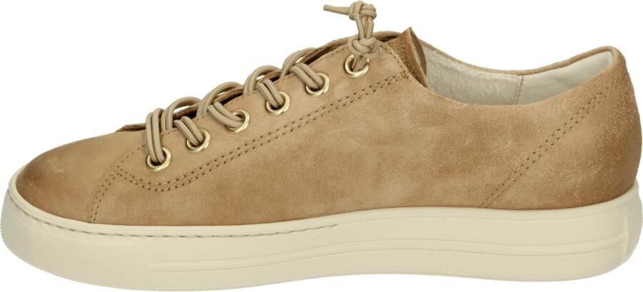 Paul Green 4081 Lage sneakers Dames sneakers Cognac