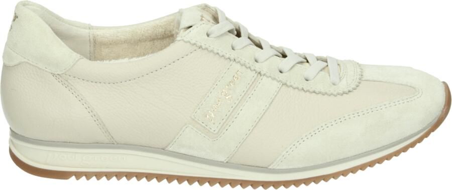 Paul Green 5453 Lage sneakers Dames sneakers Wit beige