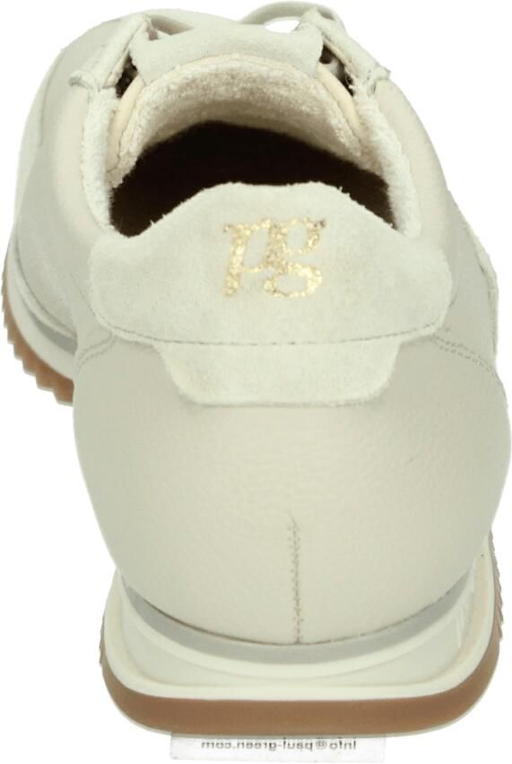 Paul Green 5453 Lage sneakers Dames sneakers Wit beige - Foto 4