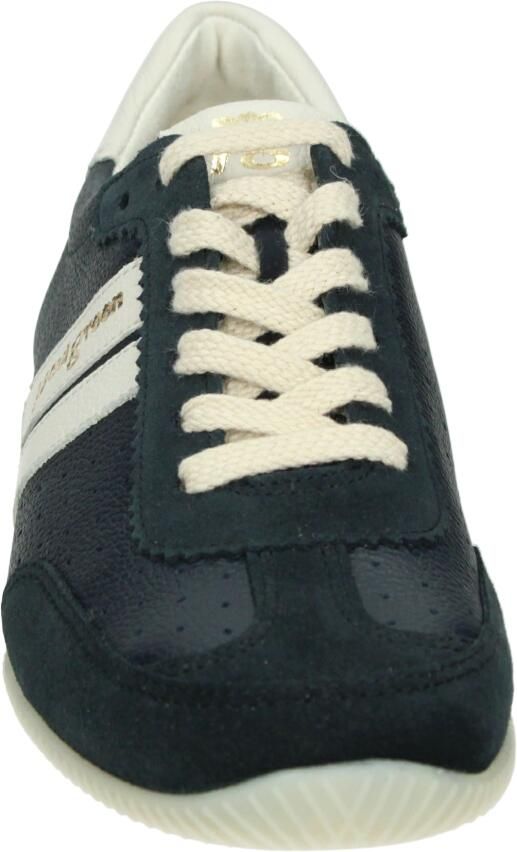 Paul Green Sneakers laag 'Schnürschuh Damen 5490-059 Textil in blau' zwart - Foto 3