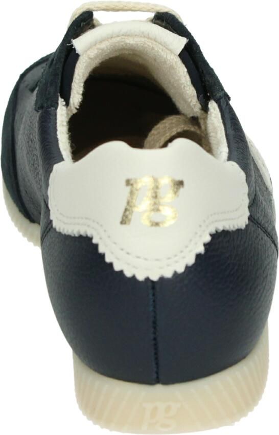 Paul Green Sneakers laag 'Schnürschuh Damen 5490-059 Textil in blau' zwart - Foto 4