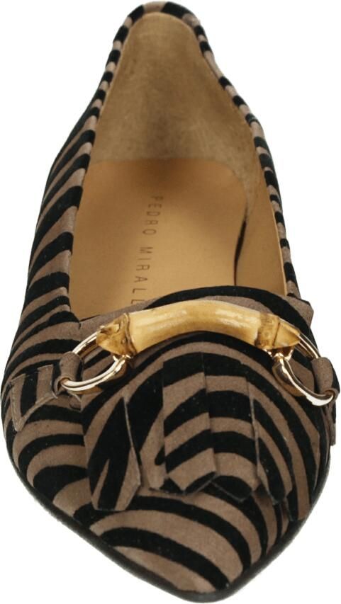 PEDRO MIRALLES Loafers Dames 25075 Suède Taupe - Foto 2