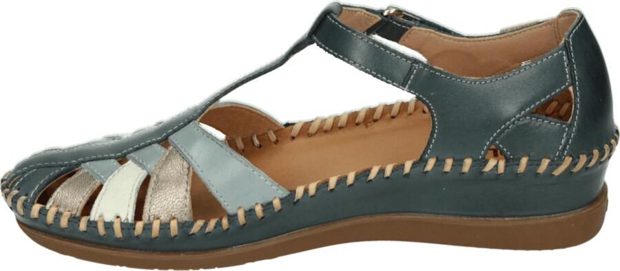 Pikolinos W8K-0705 ~~~~~~~~~~~~~~~~~~~~ Platte sandalen Dames Sandalen Blauw - Foto 8