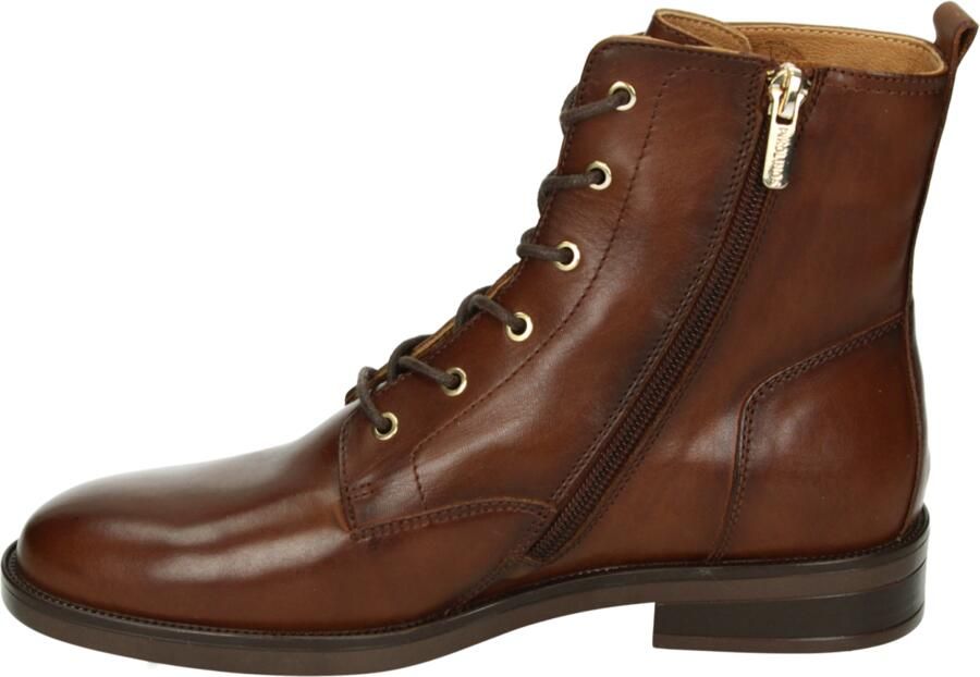 Pikolinos PUERTOLLANO W3 Hoge sneakers Veterboots Dames veterschoenen Dames sneakersHalf-hoge schoenen Cognac - Foto 2