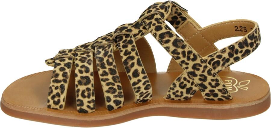 Pom d'Api PLAGETTE STRAP SandalenKindersandalen Bruin - Foto 4