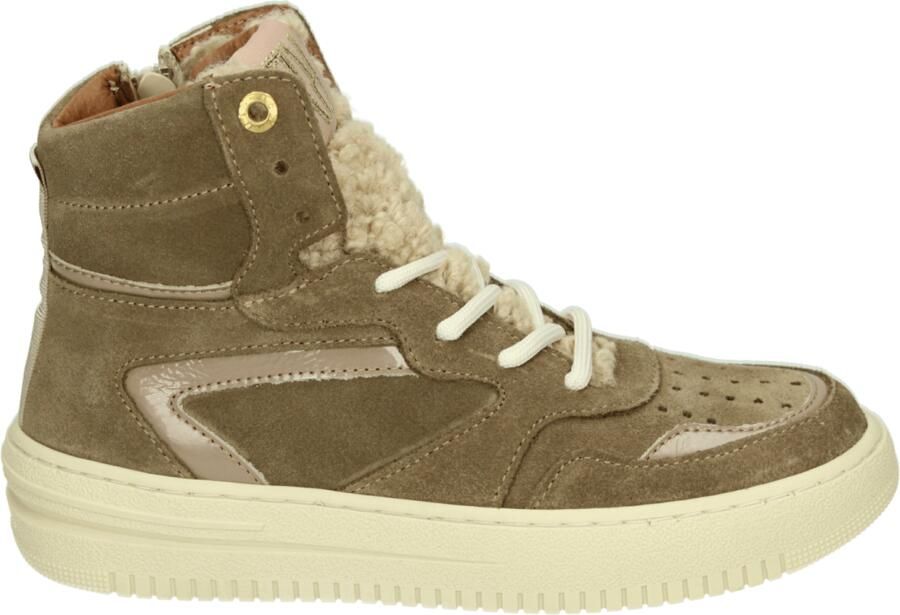 Red Rag 13334~~~~~~~~~~~~~~~~~~~~~~~~~ sHalf-hoogKindersneakers Taupe