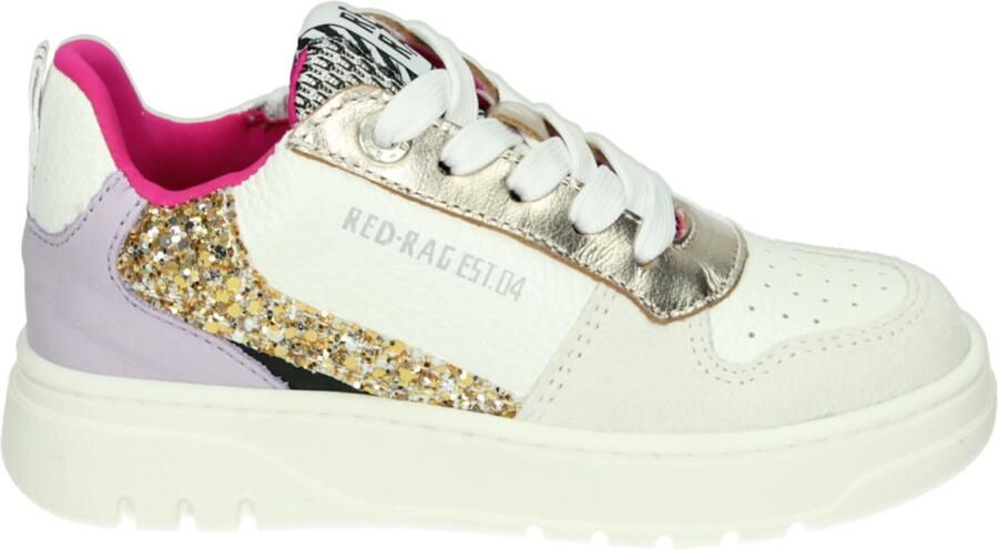 Red Rag 13376~~~~~~~~~~~~~~~~~~~~~~~~~ Lage schoenenKindersneakers Wit beige