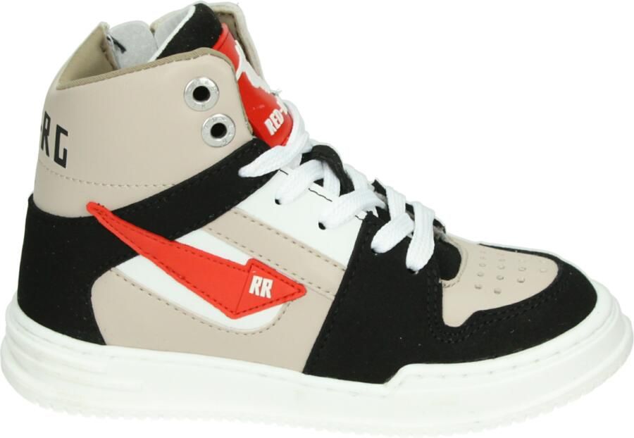 Red-Rag 13575~~~~~~~~~~~~~~~~~~~~~~~~~ sHalf-hoogKindersneakers Wit beige