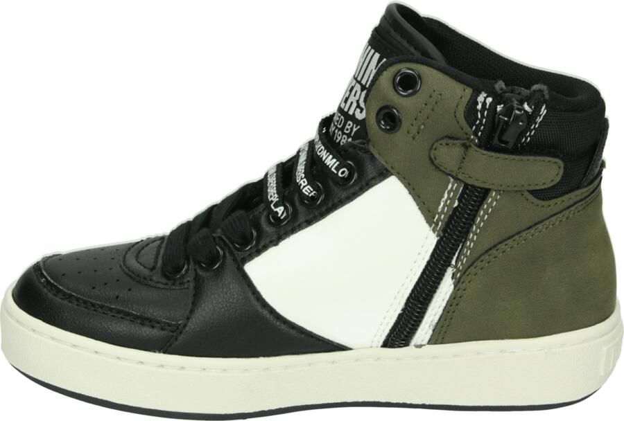 Replay Cobra 6 sneakers zwart groen Mesh Logo 30 - Foto 4