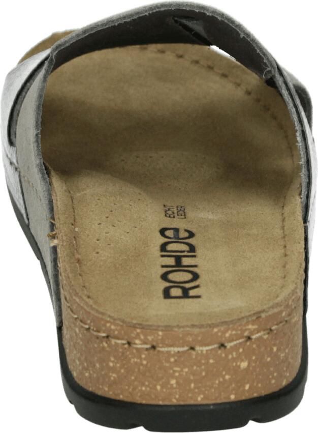 Rohde 5410~~~~~~~~~~~~~~~~~~~~~~~~~~ Dames slippers Grijs - Foto 4