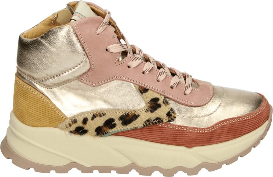 Romagnoli 7365R087 sHalf-hoogKindersneakers Roze