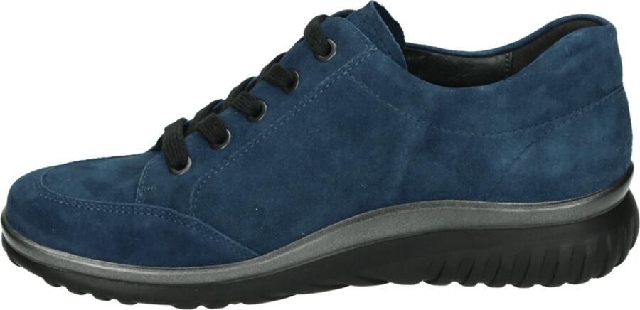 Semler Blauwe Suède Sportieve Lage Schoenen - Foto 2