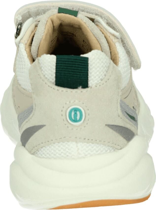 Shoesme Beige Sneakertje Sneakers Kinderen Beige Green Microfiber leer - Foto 4