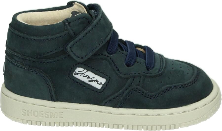 Shoesme Donkerblauw Basket Sneakertje Sneakers Kinderen Jongens Dark Blue Nubuck - Foto 4