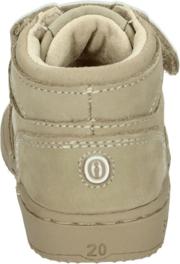 Shoesme Taupe Basket Sneakertje Sneakers Kinderen Unisex Taupe Nubuck - Foto 4