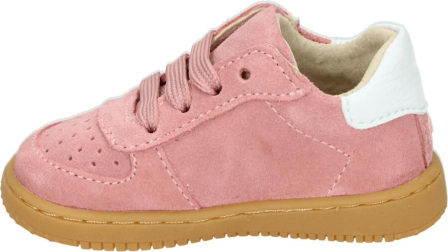 Shoesme Roze Suède Sneakertje Sneakers Kinderen Meisjes Pink Leer - Foto 11