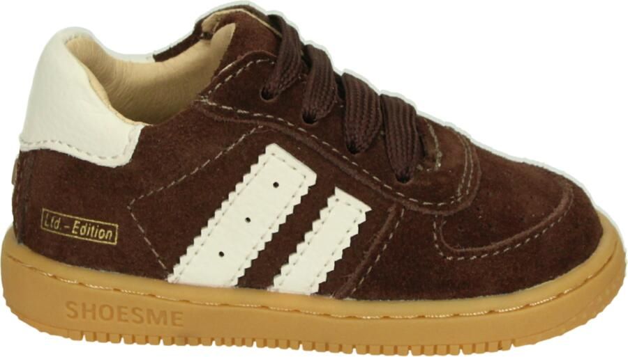 Shoesme Bruin Suède Sneakertje Sneakers Kinderen Unisex Brown Suède - Foto 7