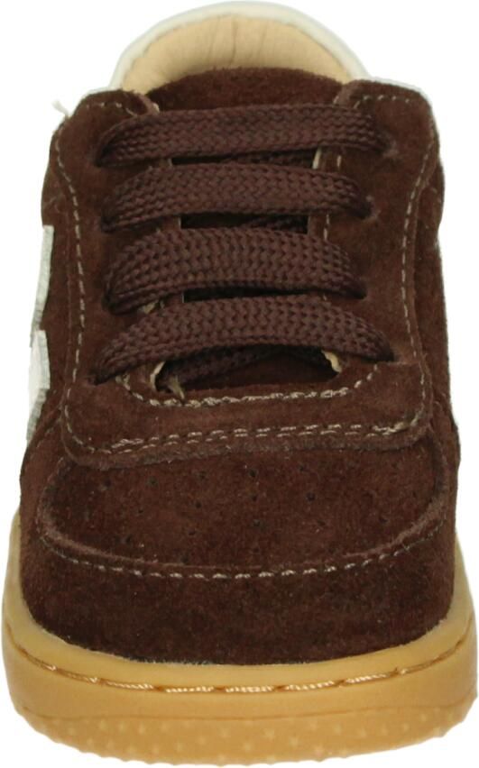 Shoesme Bruin Suède Sneakertje Sneakers Kinderen Unisex Brown Suède - Foto 3