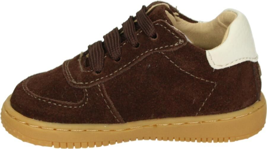 Shoesme Bruin Suède Sneakertje Sneakers Kinderen Unisex Brown Suède - Foto 8