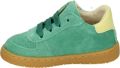 Shoesme Groen Sneakertje Sneakers Kinderen Green Pink Suède - Groen