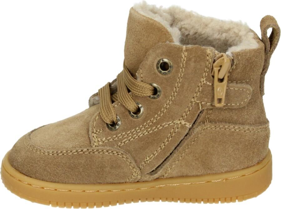 Shoesme suède sneakers cognac Bruin Sneaker van