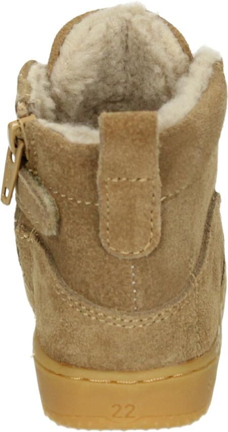 Shoesme suède sneakers cognac Bruin Sneaker van - Foto 4