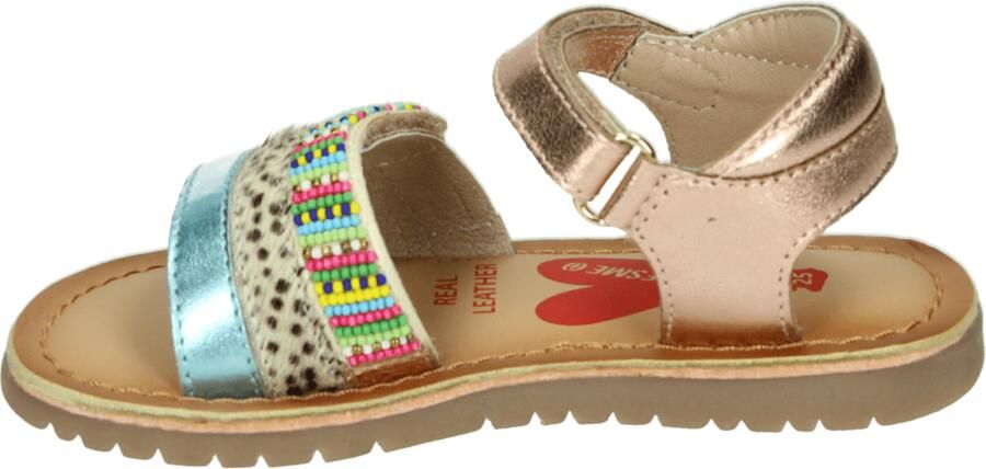 Shoesme leren sandalen rosé blauw Meisjes Leer Meerkleurig - Foto 10